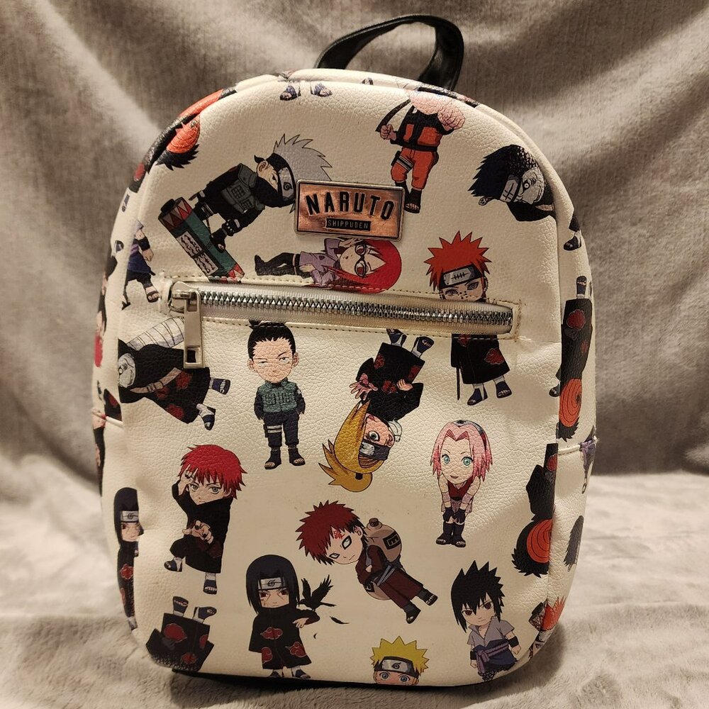 Naruto Shippuden Chibi Characters Mini Backpack